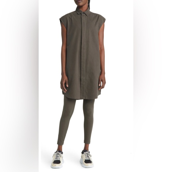 Fear of God Dresses & Skirts - Fear of God oversized cotton sleeveless shirt dress
